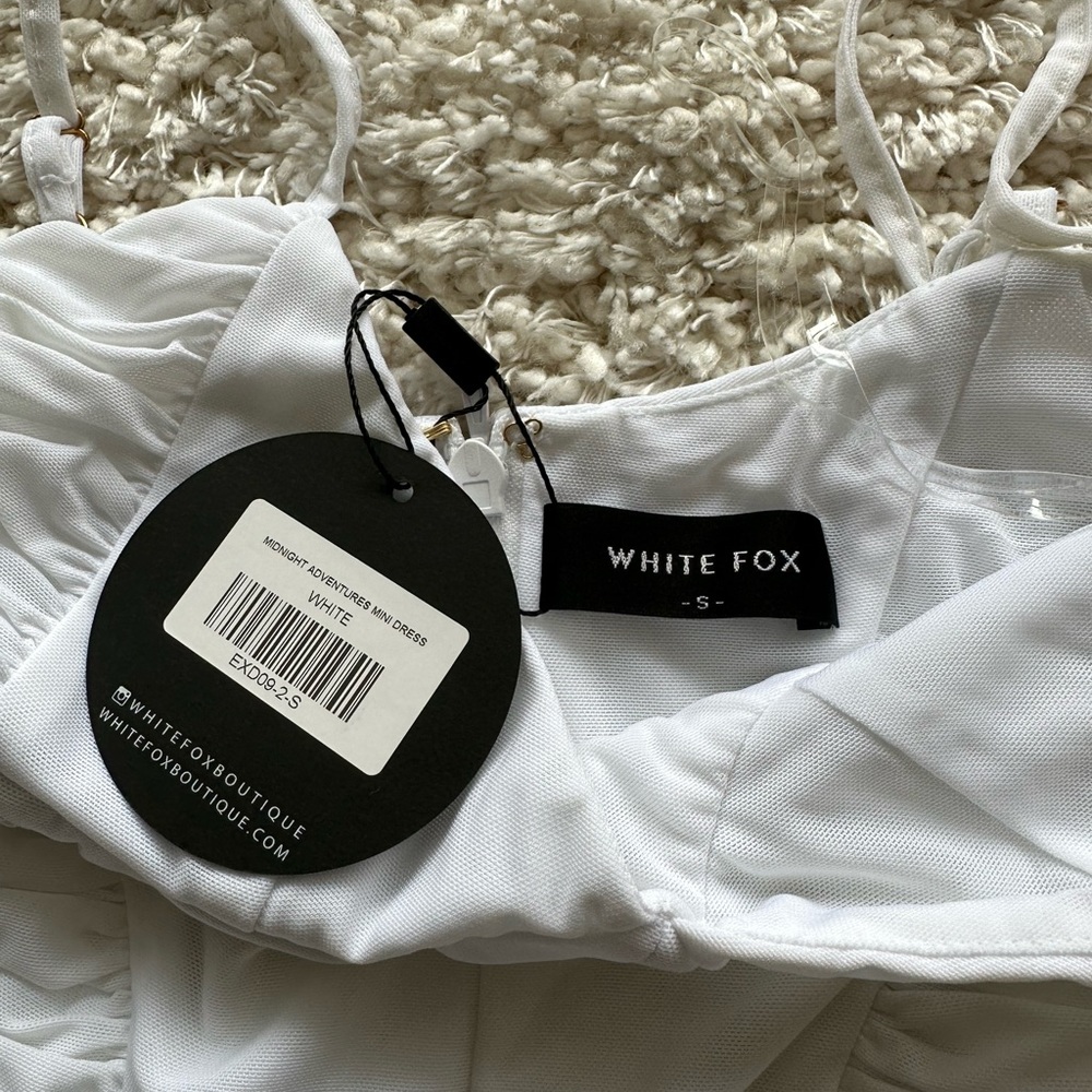 White Box Boutique Midnight Adventures Mini Dress